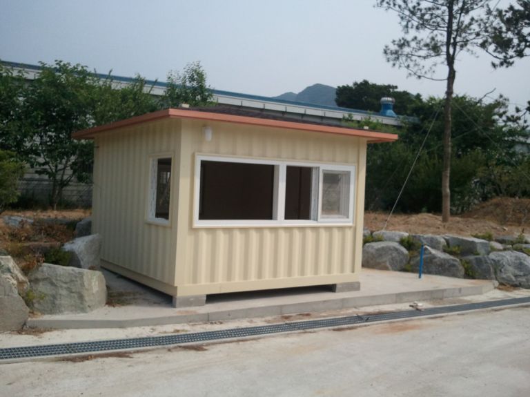 3.5m x 4m 경비실