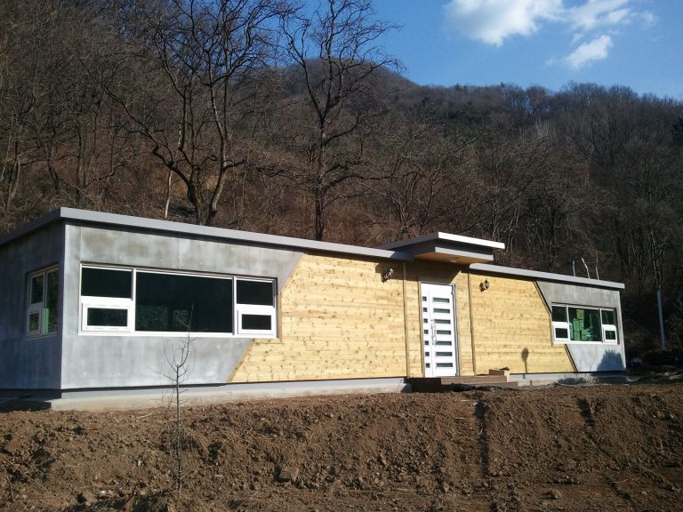 큐브형 스틸하우스3.5x8=2동+3.5x2=19.06평