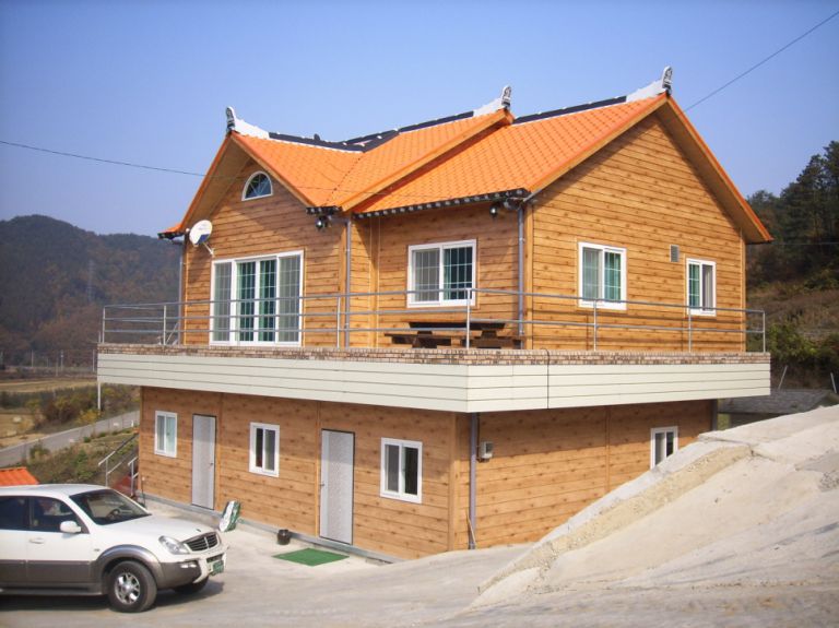 싸이딩 판넬 주택 1,2층