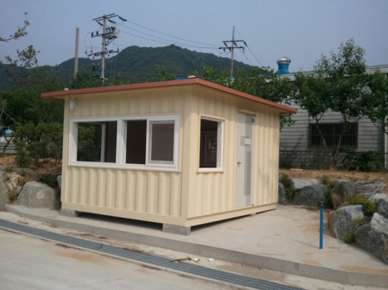 경비실 4m x 4m